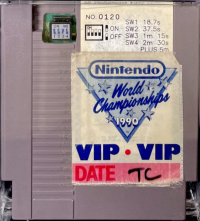 Nintendo World Championship NES US box art